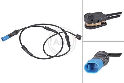 SENZOR DE AVERTIZARE UZURA PLACUTE DE FRANA