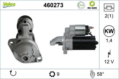 Startér VALEO 460273