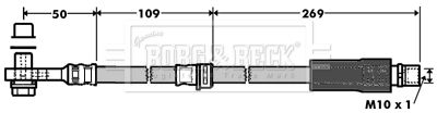 спирачен маркуч BORG & BECK BBH7359