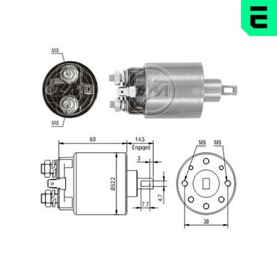 SOLENOID ELECTROMOTOR