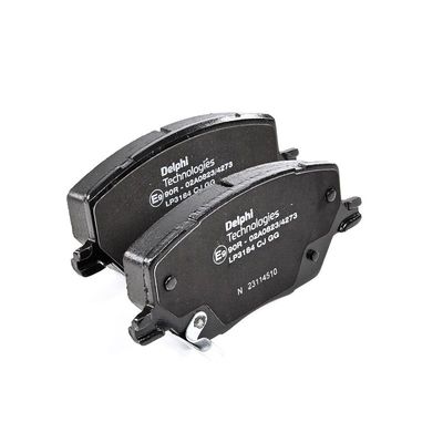 BREMSBELAGSATZ SCHEIBENBREMSE DELPHI LP318419B1 25