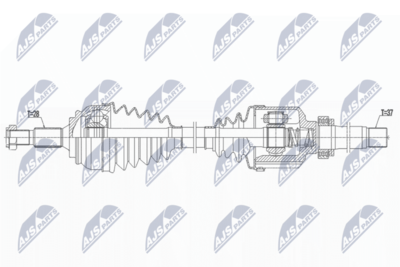 Wał napędowy NTY NPW-PE-089