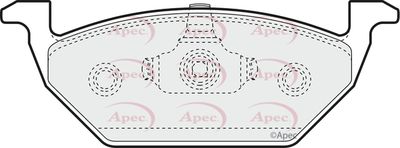 Brake Pad Set APEC PAD1062