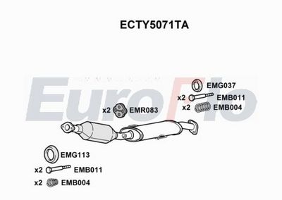 Katalizator EUROFLO 1741022570