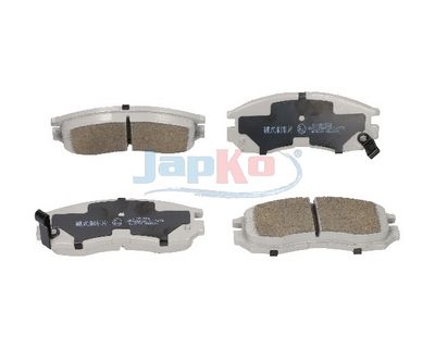 комплект спирачно феродо, дискови спирачки JAPKO 50529