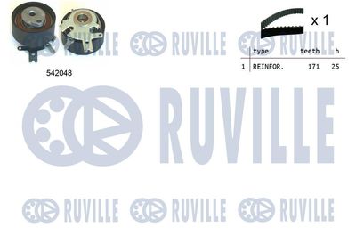 Комплект ремня ГРМ RUVILLE 550339 для DODGE NITRO