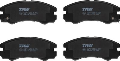 Remblokken set Voor , past: ISUZU RODEO, TROOPER II  OPEL FRONTERA A SPORT, FRONTERA B, MONTEREY A 2.0-3.2 08.91-08.04