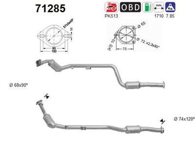 Katalizator AS 71285