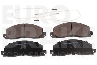 Комплект тормозных колодок, дисковый тормоз EUROBRAKE 5502223919 для OPEL ARENA