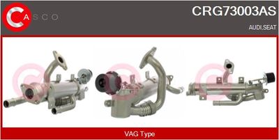 Chladič, recirkulace spalin CASCO CRG73003AS