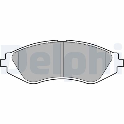 Комплект тормозных колодок, дисковый тормоз LP1779