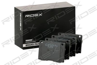 RIDEX 402B0806 Тормозные колодки и сигнализаторы  для FIAT 1500-2300 (Фиат 1500-2300)