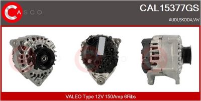 GENERATOR / ALTERNATOR CASCO CAL15377GS