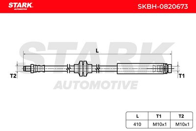 спирачен маркуч STARK SKBH-0820673
