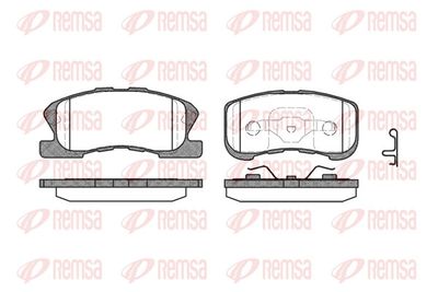 Brake Pad Set, disc brake 0720.02