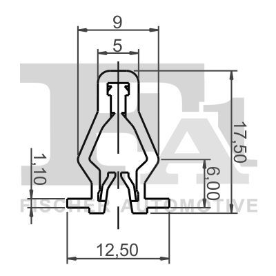 CLIPS ACOPERIRE DECORATIVA SI PROTECTIE FA1 794007510