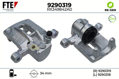 спирачен апарат FTE 9290319