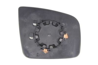 Zijspiegel glas Links (asferisch, met verwarming, chroom) past: MERCEDES VITO / VIANO W639 10.10-06.14