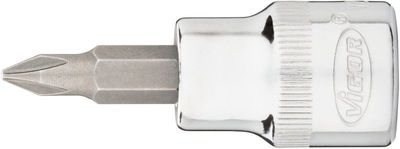 Vigor V2294N Nástrčná hlavice křížová PH1 3/8"
