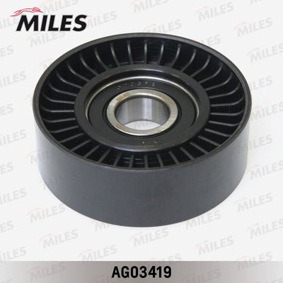 Паразитный / ведущий ролик, поликлиновой ремень MILES AG03419 для DAIHATSU CHARADE