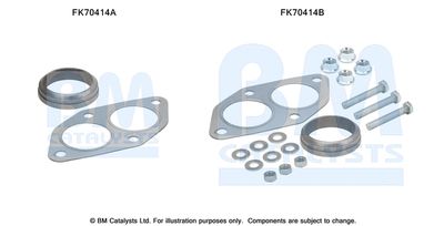 Монтажен комплект, изпускателна тръба BM Catalysts FK70414
