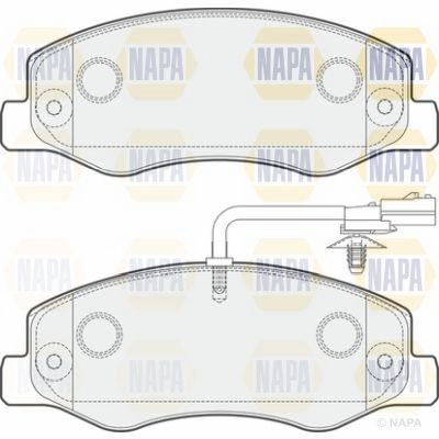 Brake Pad Set NAPA PBP7481