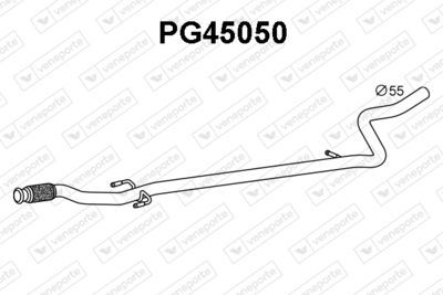ABGASROHR VENEPORTE PG45050