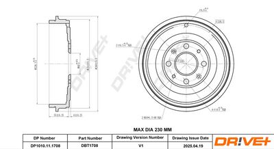 BREMSTROMMEL DR!VE+ DP1010111708 2