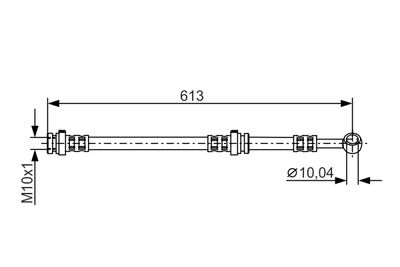 BOSCH Bremsschlauch