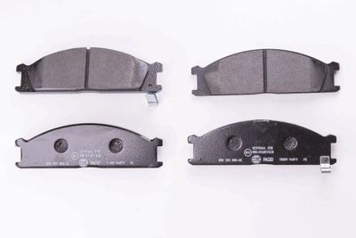 Комплект тормозных колодок, дисковый тормоз HELLA 8DB 355 005-651 для NISSAN PATHFINDER