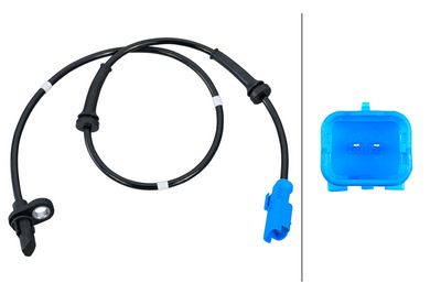датчик, обороти на колелото HELLA 6PU 358 422-181