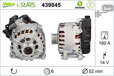 Generátor startéru VALEO 439845