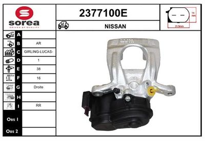 BREMSSATTEL EAI 2377100E