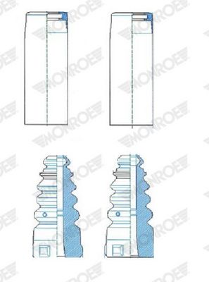 STAUBSCHUTZSATZ STOßDäMPFER
