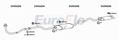 Układ wydechowy EUROFLO RNESP21D6001