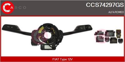 COMUTATOR COLOANA DIRECTIE CASCO CCS74297GS