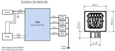 STEUERGERäT GLüHZEIT MAHLE MHG81 1
