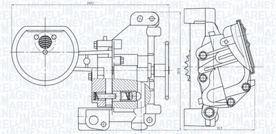 POMPA ULEI MAGNETI MARELLI 351516000148 1