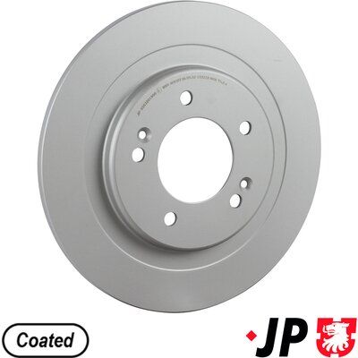 спирачен диск JP GROUP 3563201900