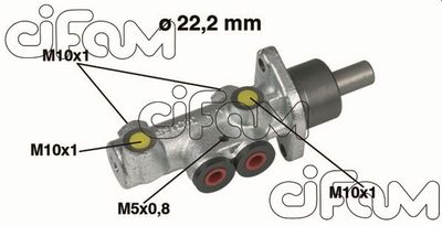 Главный тормозной цилиндр CIFAM 202-353 для FIAT DOBLO