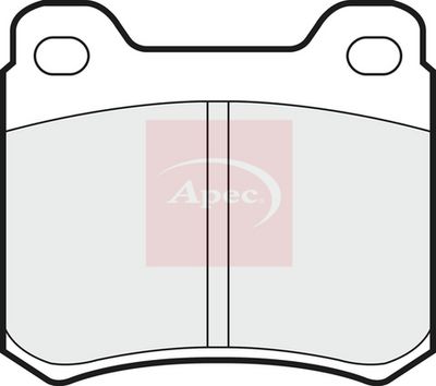 APEC Brake Pad Set, disc brake PAD405
