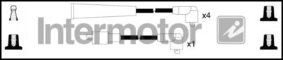 Комплект проводов зажигания INTERMOTOR 76235 для ASIA MOTORS ROCSTA
