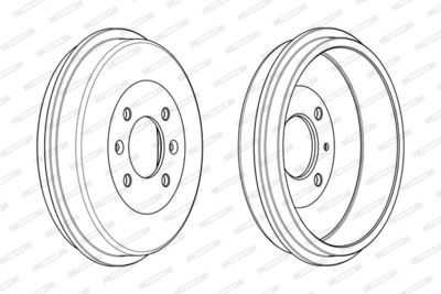 TAMBUR FRANA FERODO FDR329150 3