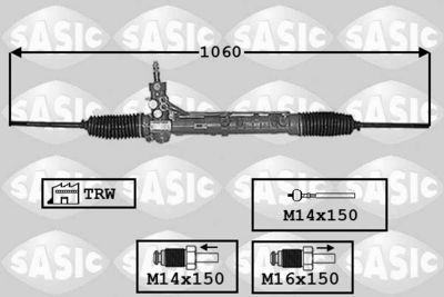 Рулевой механизм SASIC 7006053 для FIAT PALIO