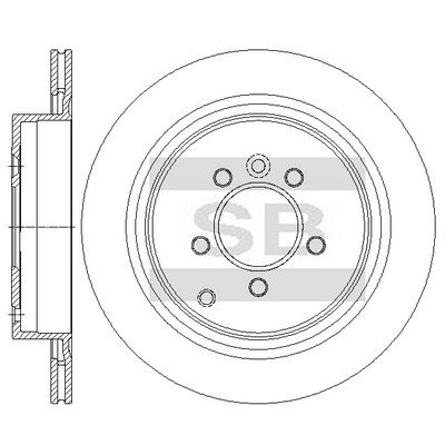спирачен диск Hi-Q SD6206