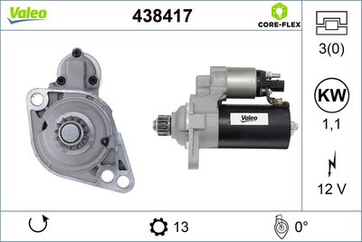 STARTER VALEO 438417