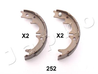 Brake Shoe Set, parking brake 55252