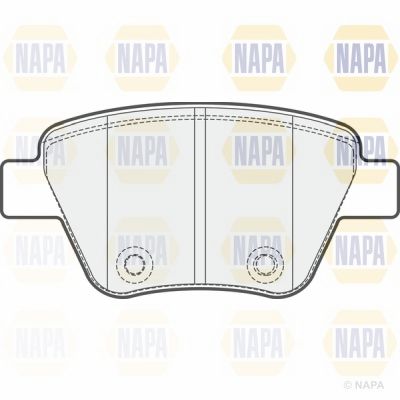 Brake Pad Set NAPA NBP1134