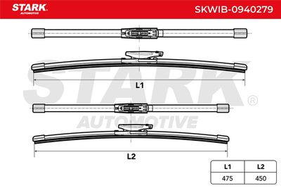 перо на чистачка STARK SKWIB-0940279