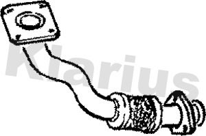 Rura wydechowa KLARIUS 301034